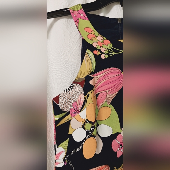 TNW Trina Turk Aptos Stretch Cotton Sateen Shift Dress Size 2 - Picture 2 of 11